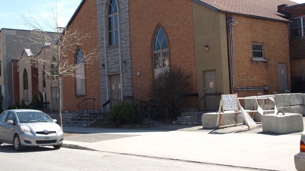 Le promoteur immobilier attend l'accord de l'Arrondissement pour procéder à la démolition de l'ancienne église italienne de la rue Fabre.