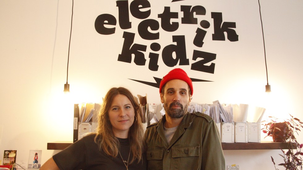 Christian Simard et sa conjointe Ariane St-Pierre ont fondé Electrik Kidz dans le quartier en 2010.