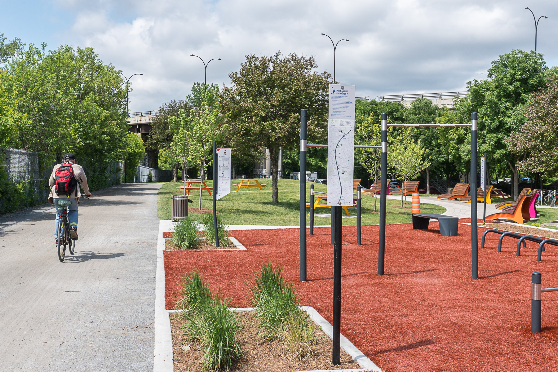 Les nouvelles installations du Réseau-Vert sont maintenant accessibles à tous.