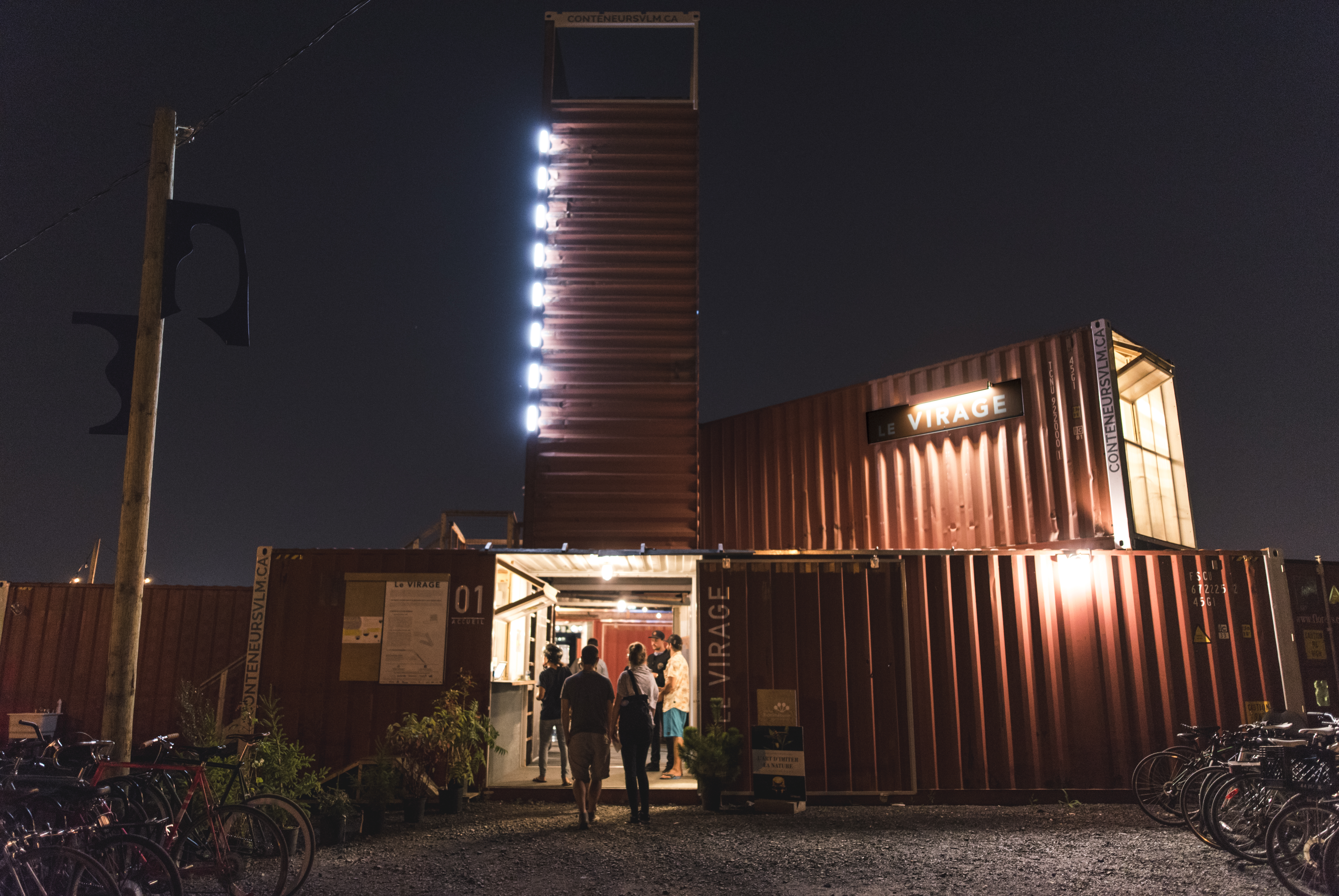 Les curieux pourront se rendre dans les installations temporaires du Virage Campus MIL.