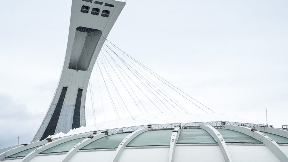 stade olympique toit