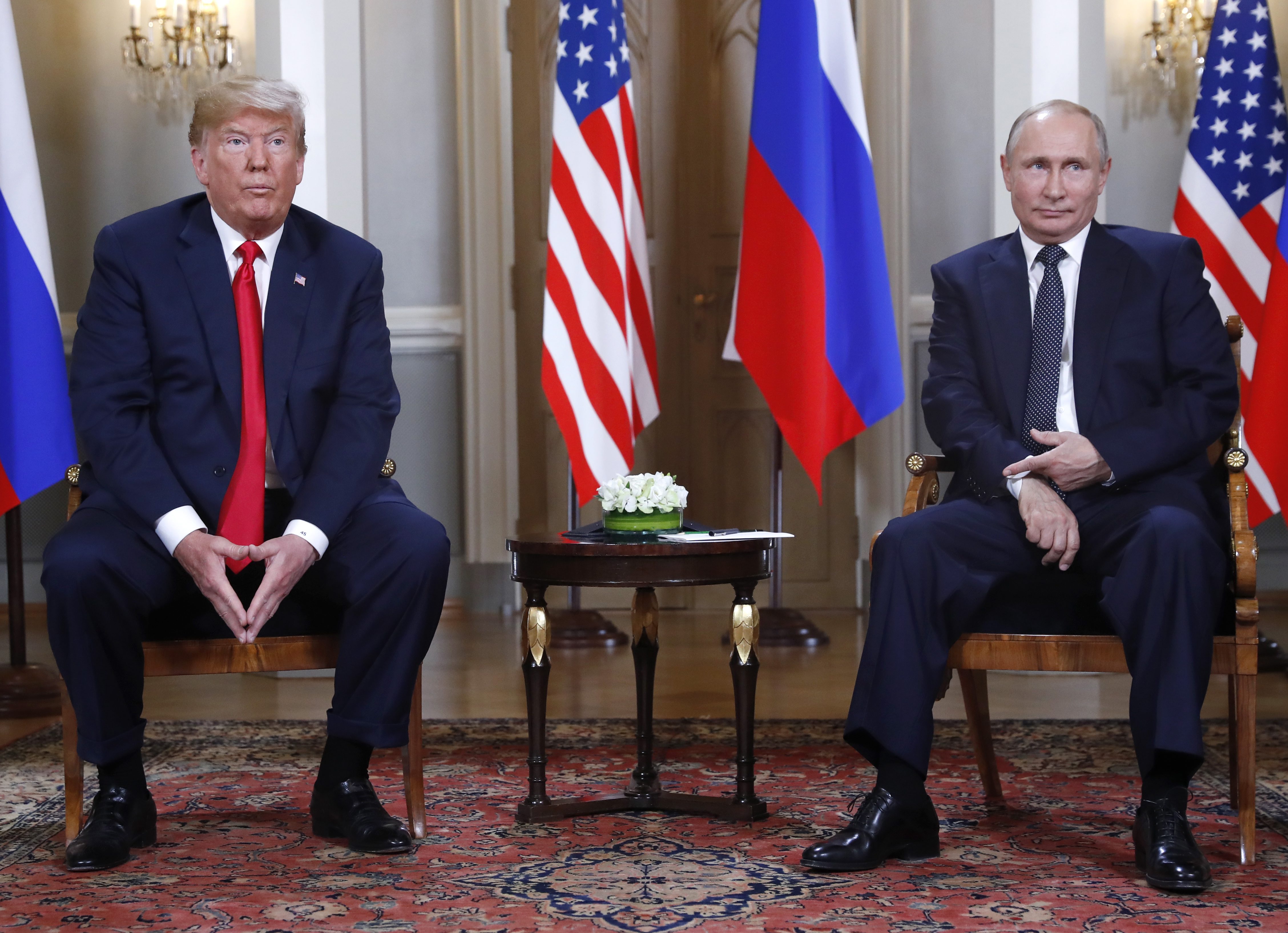 Donald Trump et Vladimir Poutine