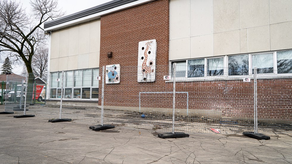 L'école Marie-Rollet, dans l'arrondissement Rosemont–La Petite-Patrie.