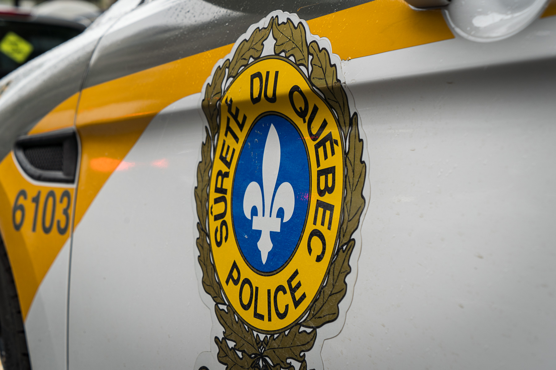 Une voiture de la SQ