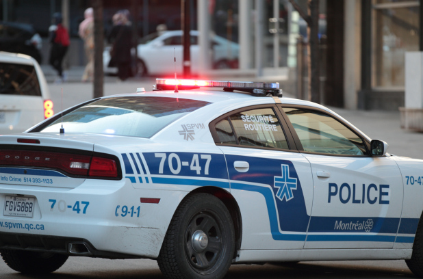 Une voiture du SPVM