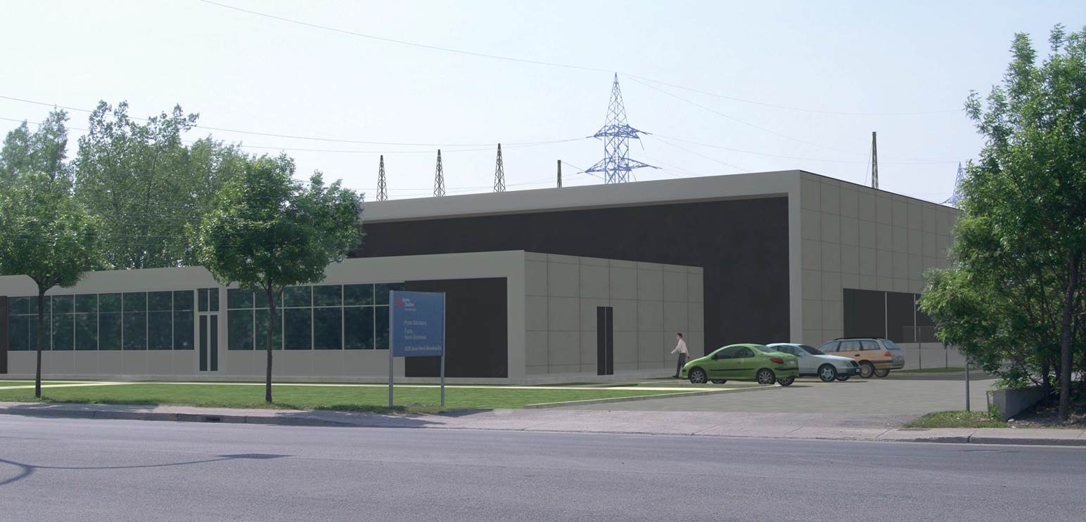 Hydro Quebec Presente Les Grandes Lignes De Son Nouveau Poste Hochelaga