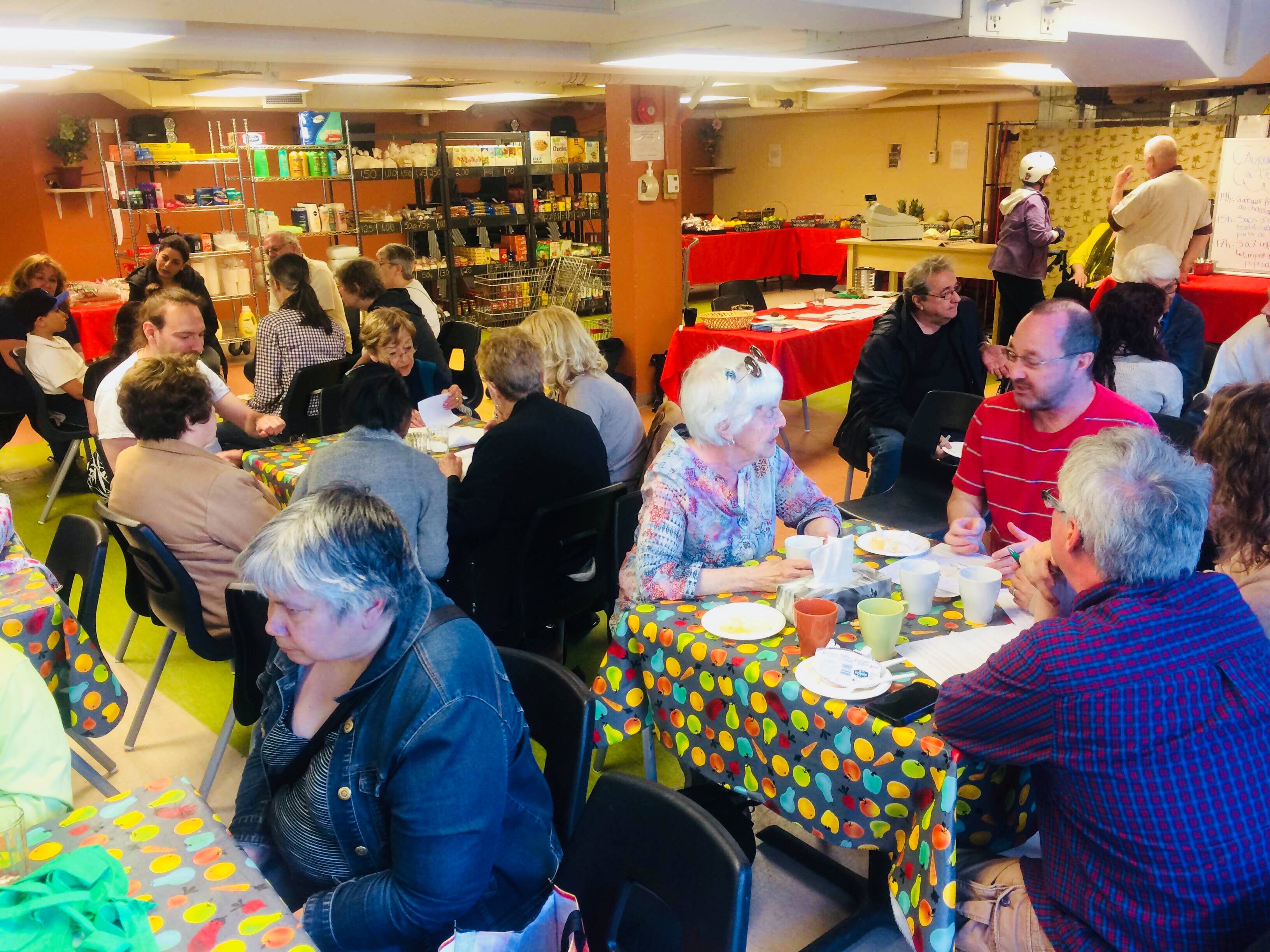 Dans la dernière année, le nombre de gens qui fréquente l'Épicerie solidaire a augmenté de 20 %.