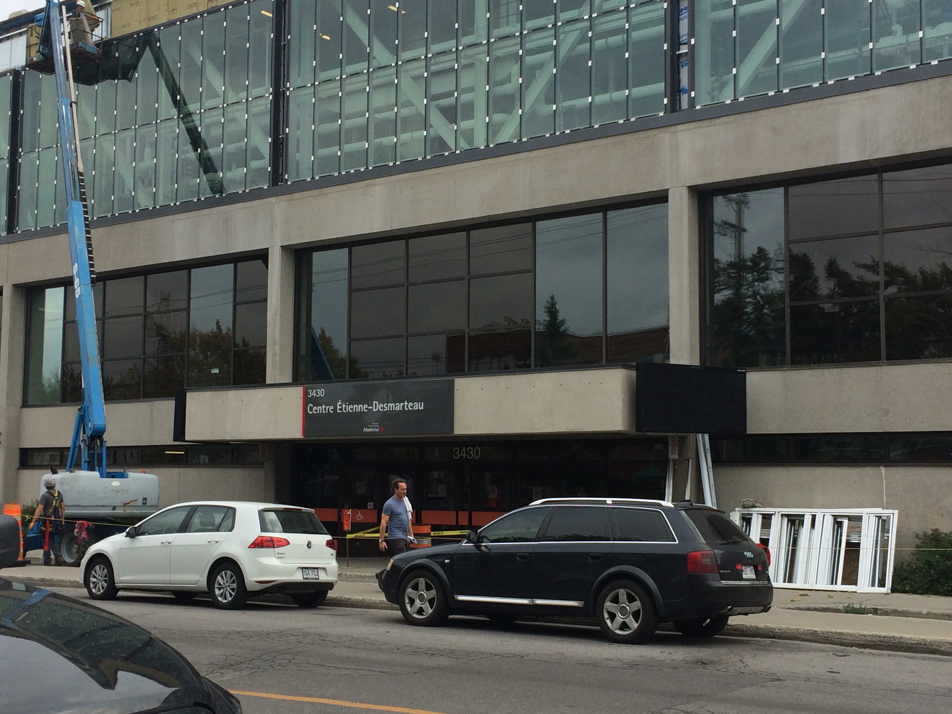 Les travaux au Centre Étienne-Desmarteau ne seront pas complétés à la date prévue.