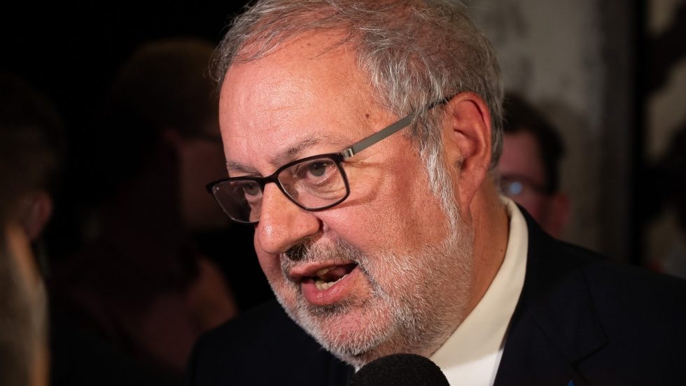 Le chef par intérim du PLQ, Pierre Arcand