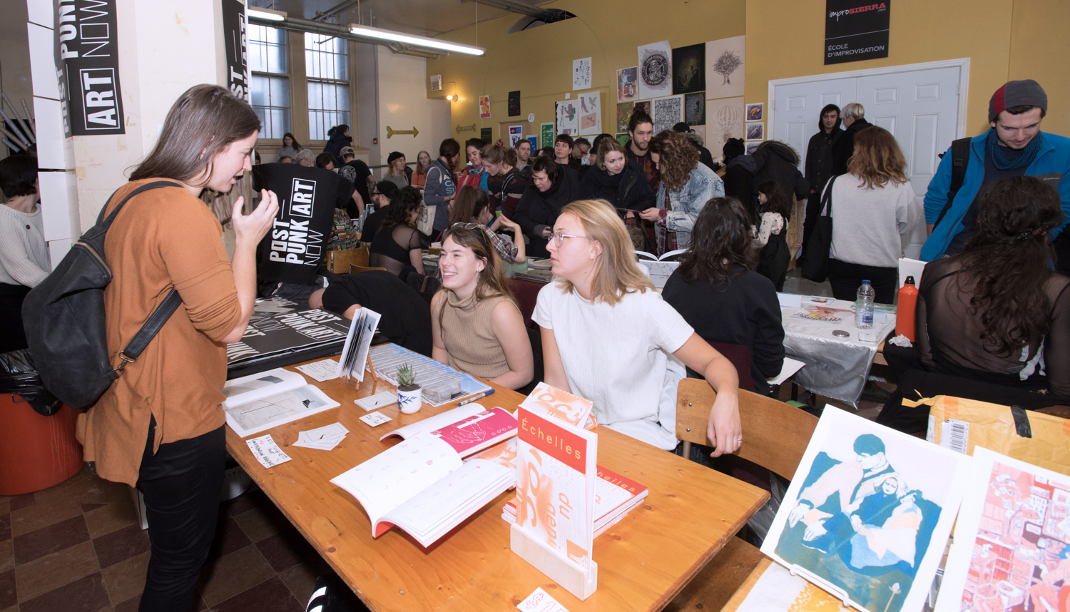 Des centaines d'éditeurs et d'artistes seront présents lors d'Expozine 2018.