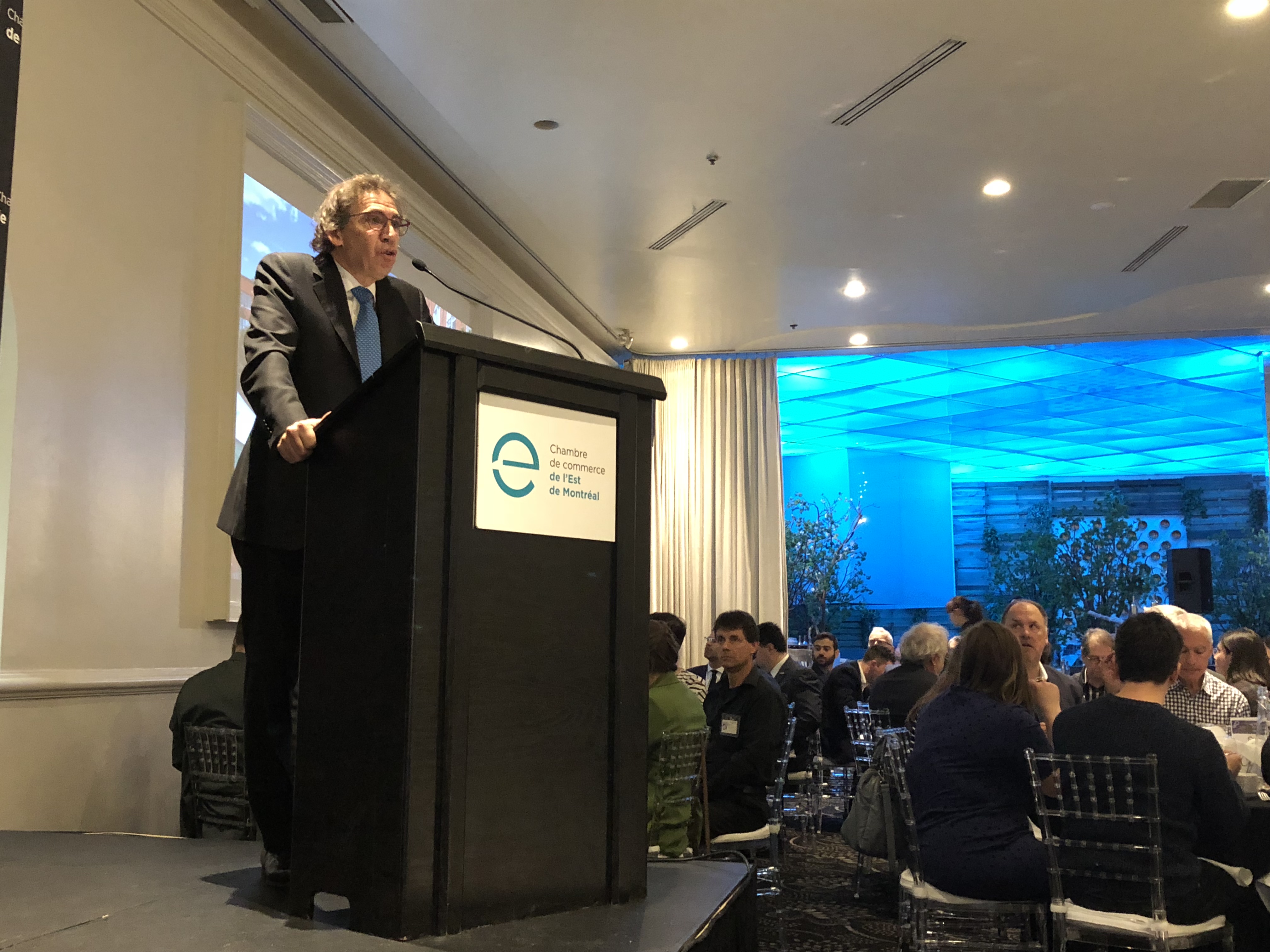 Christian Yaccarini, chef de la Société de développement Angus, demande des investissements pour relancer l'est de la métropole.