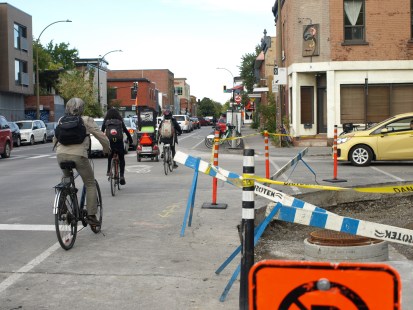 Un ajout de 4,5 km de piste cyclable est prévu sur la rue Bellechasse.