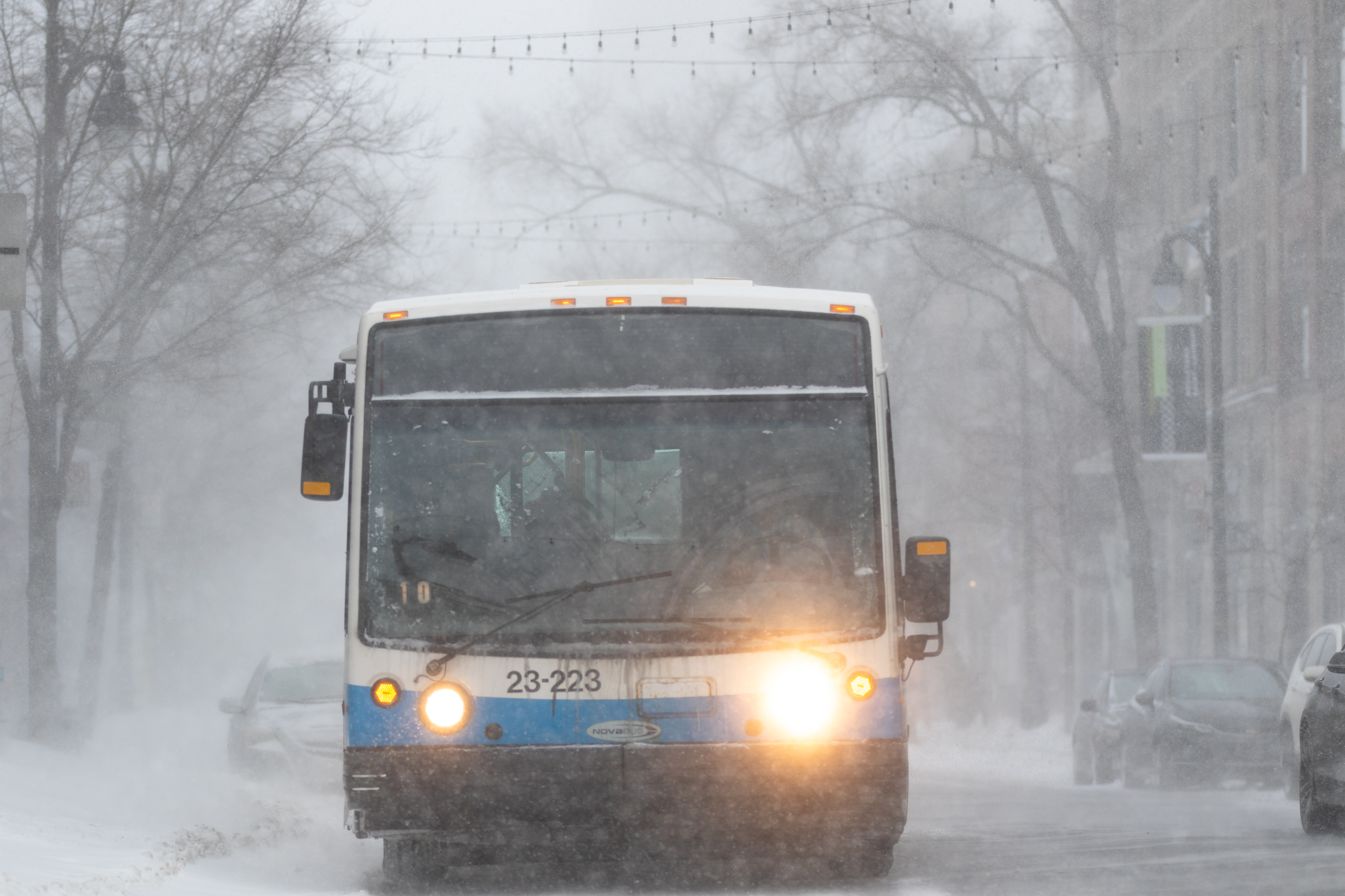 Un autobus de la STM