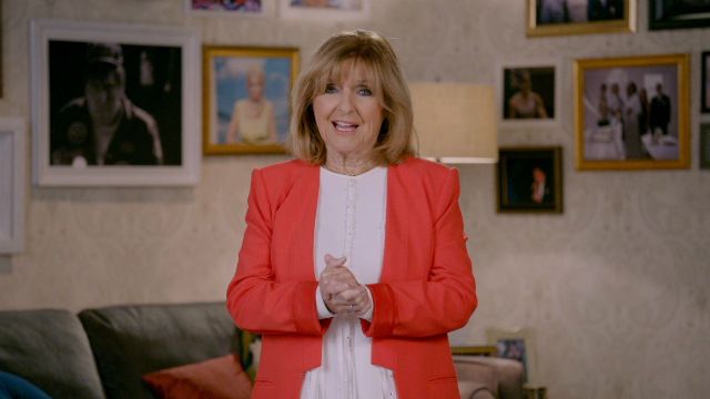 Dominique Michel lors du Bye bye 2018