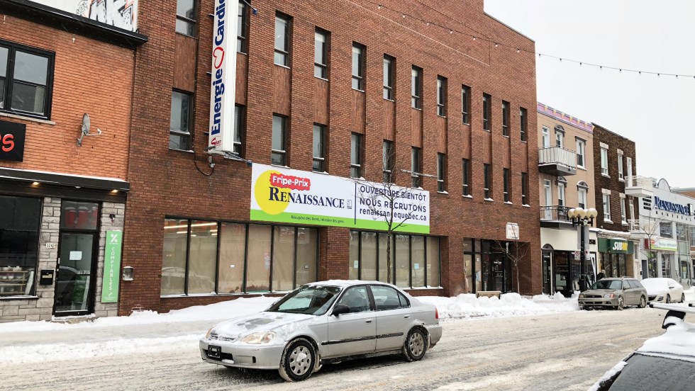 Renaissance espère pouvoir accueillir davantage de dons grâce à son nouvel édifice de la rue Masson.