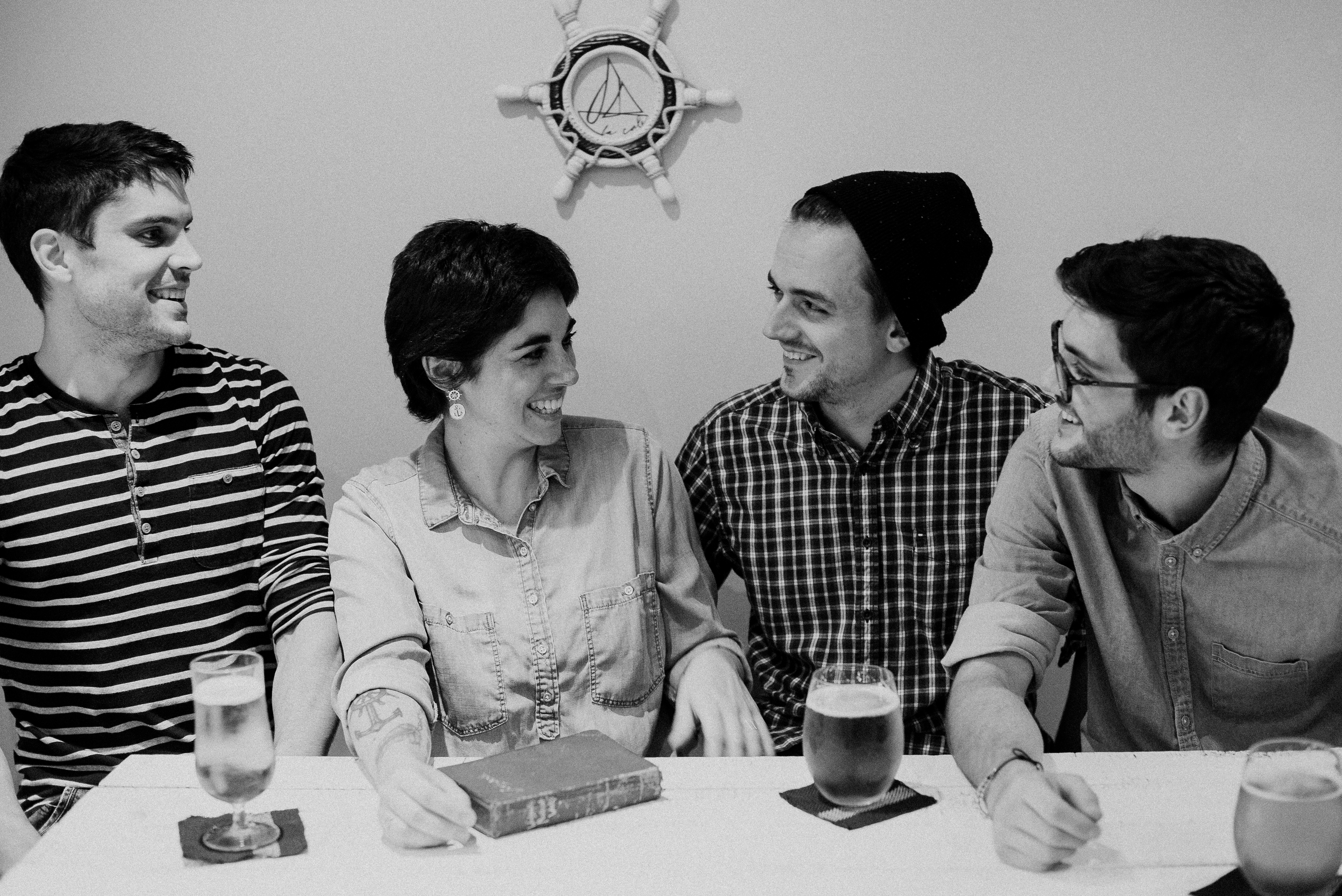Les quatre fondateurs de La Cale, Josh, Lann, Gabriel et Luca, ouvriront leur commerce à la fin de ce printemps.
