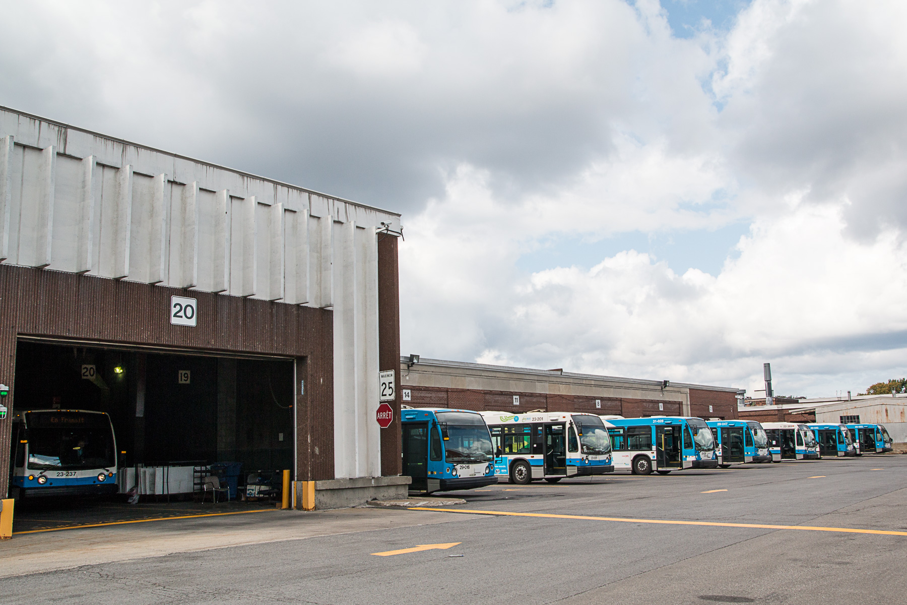 La STM prévoit créer un centre de transport pouvant accueillir 300 autobus dans La Petite-Patrie.