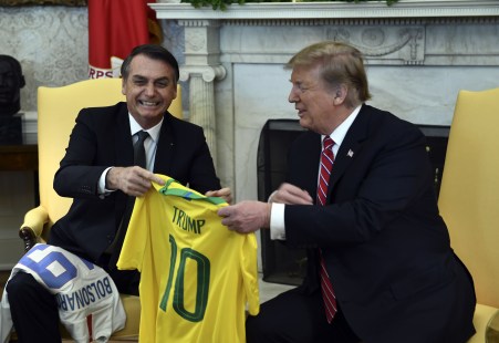 Jair Bolsonaro et Donald Trump
