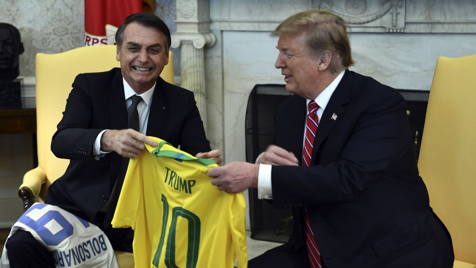 Jair Bolsonaro et Donald Trump