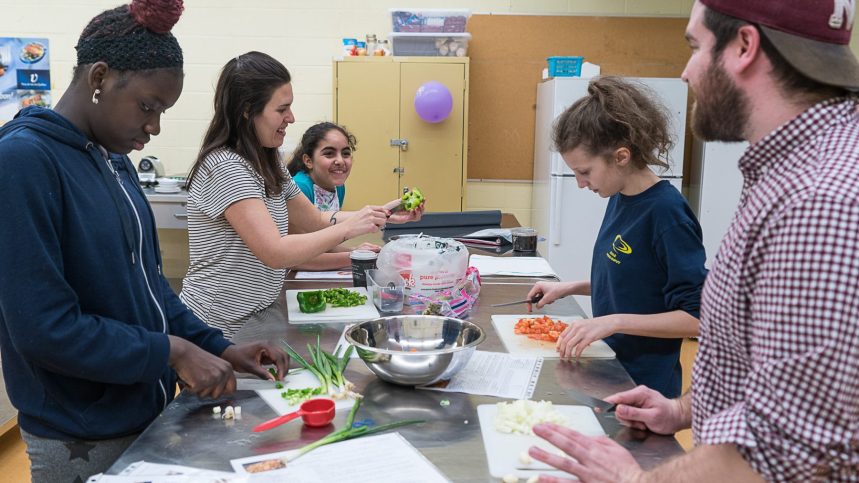 La cuisine pour faciliter la transition du primaire au secondaire