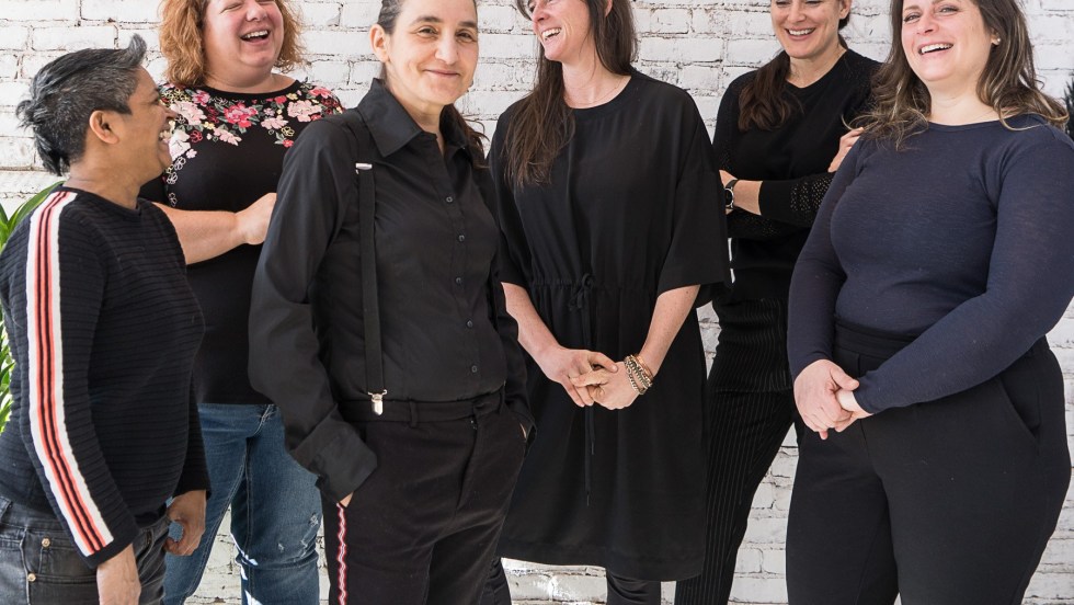 Karina Hammond, Ariane Beaumont, Nathalie Morand, Tania Perreault, Tania Morrison, Catherine Bélanger.