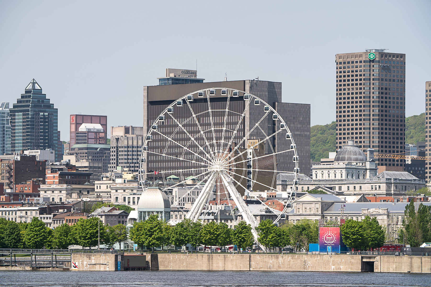 Le centre-ville de Montréal