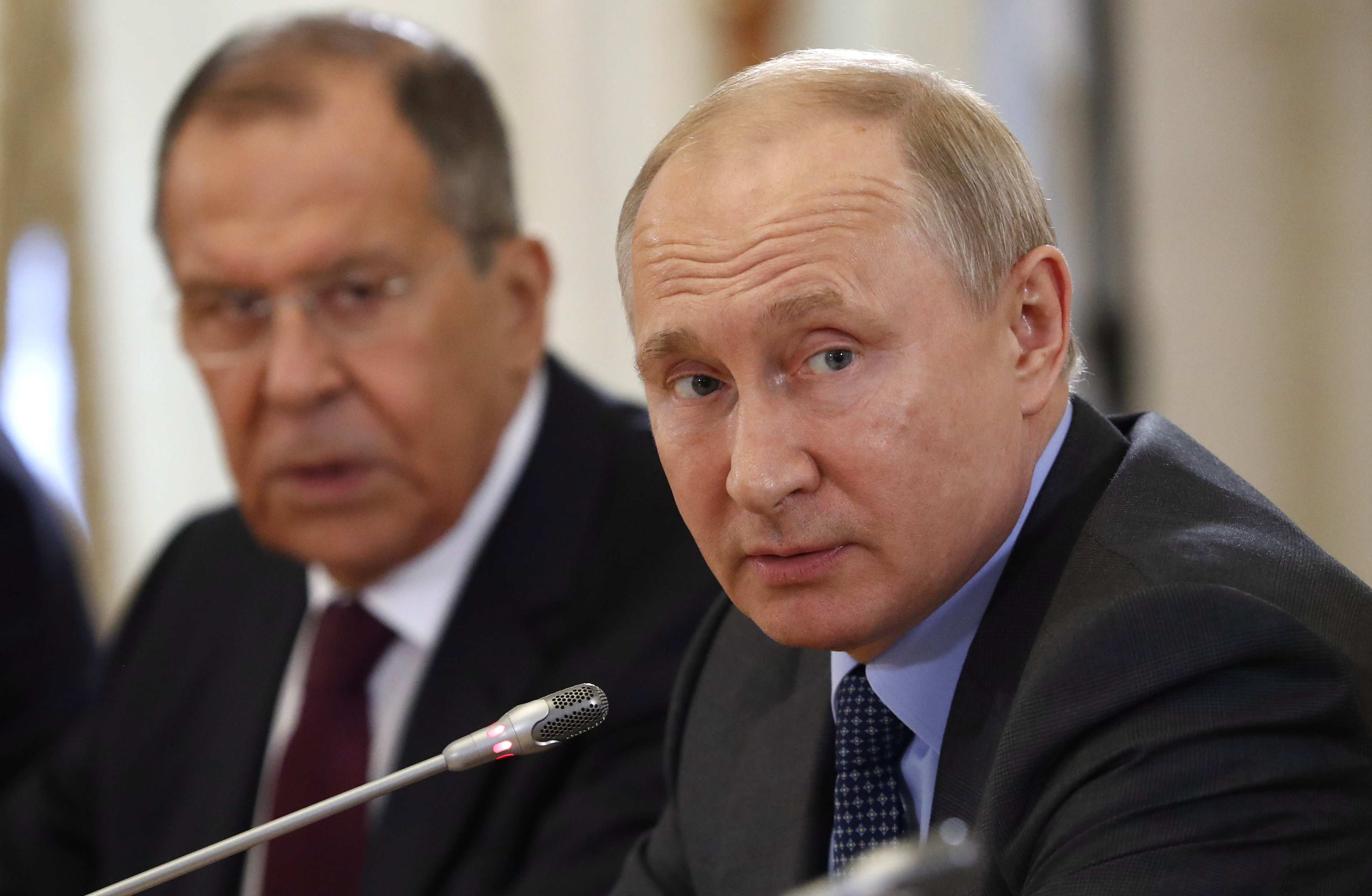 Le président de la Russie, Vladimir Poutine