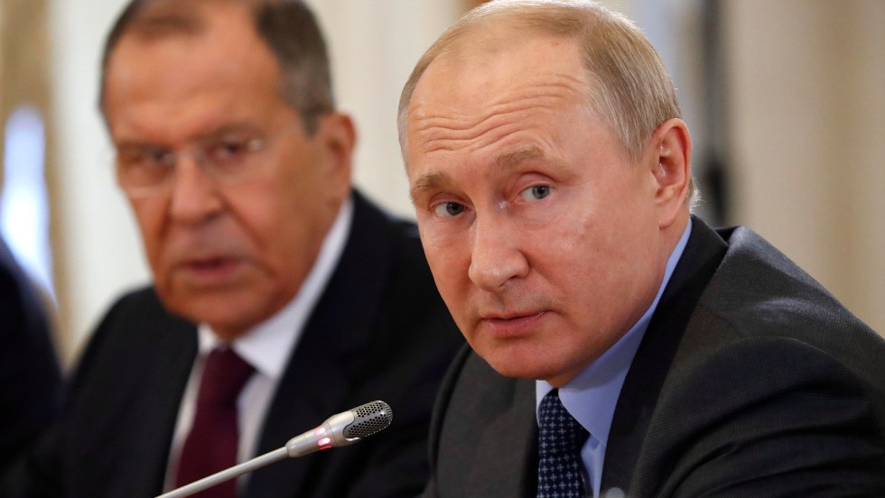 Le président de la Russie, Vladimir Poutine