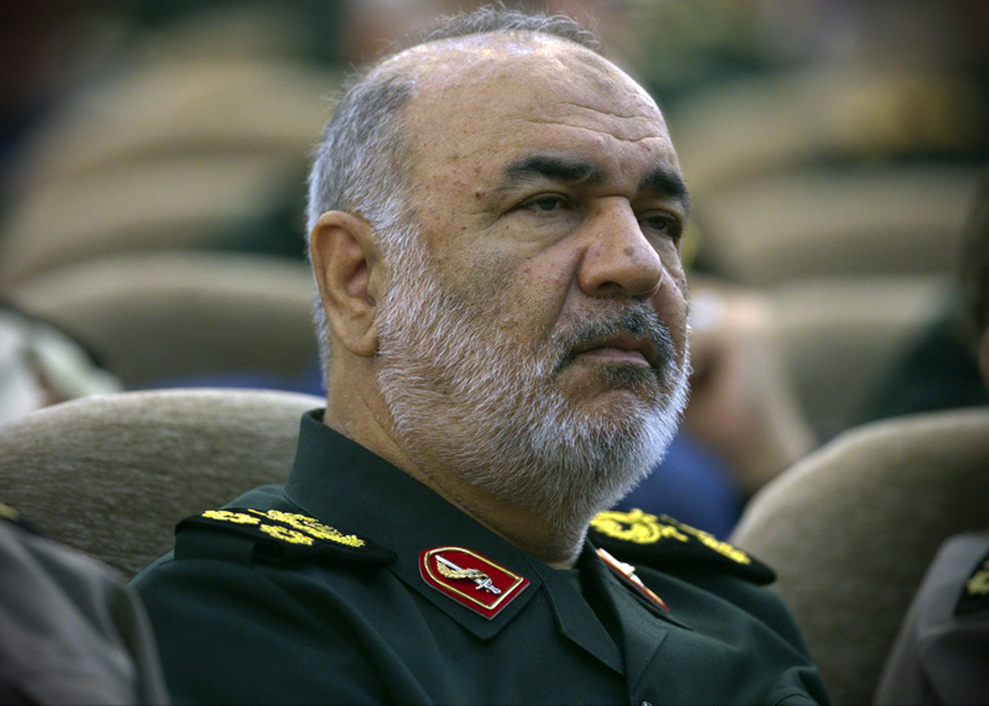 Le commandant général des Gardiens de la Révolution, l'armée idéologique en Iran, Hossein Salami