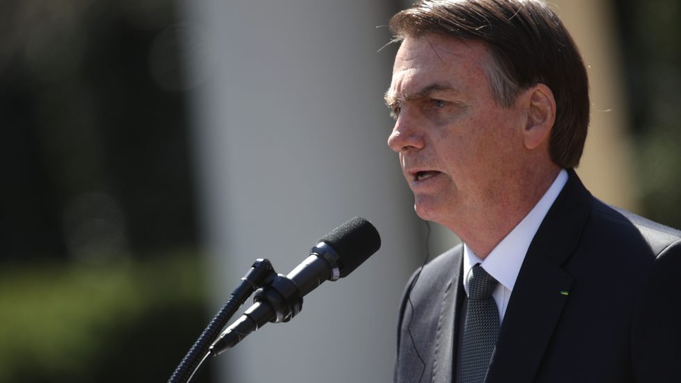 Le président du Brésil Jair Bolsonaro