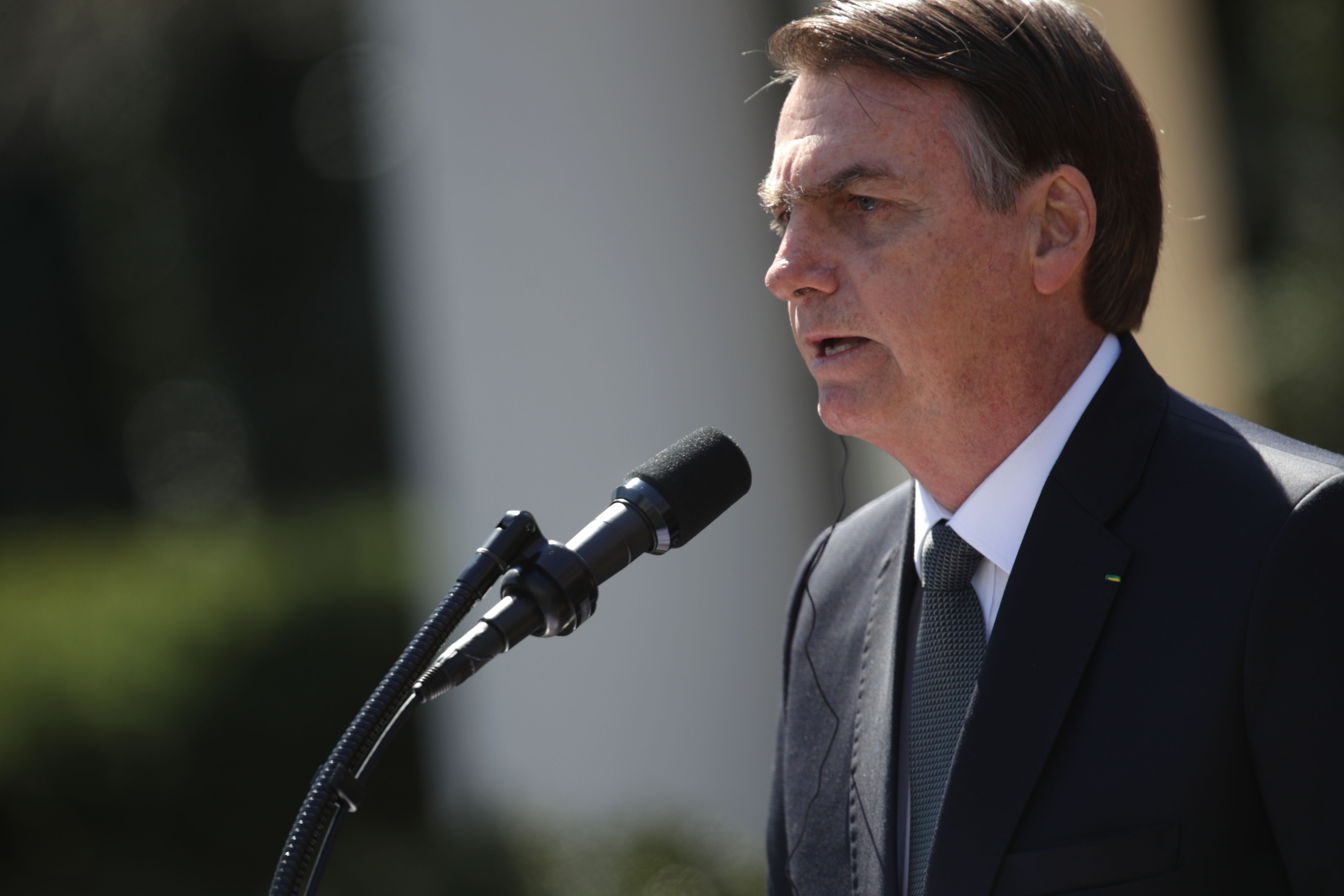 Le président du Brésil Jair Bolsonaro