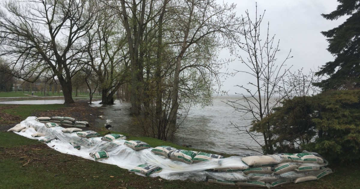 Contestation d'une nouvelle zone inondable à Dorval