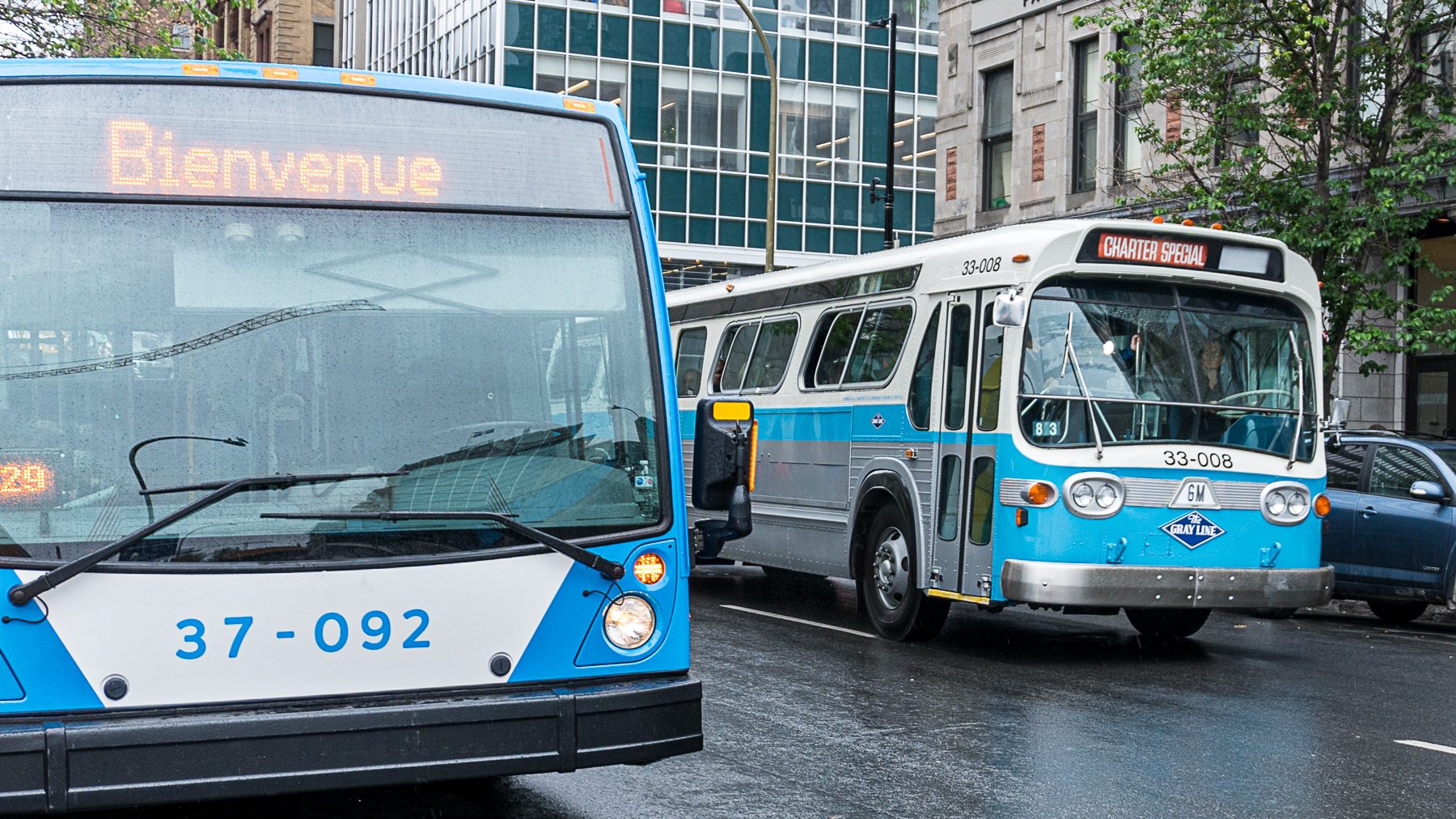 Plusieurs lignes de bus sont détournées au centre-ville