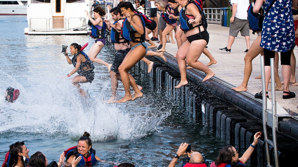 Grand Splash bain portuaire