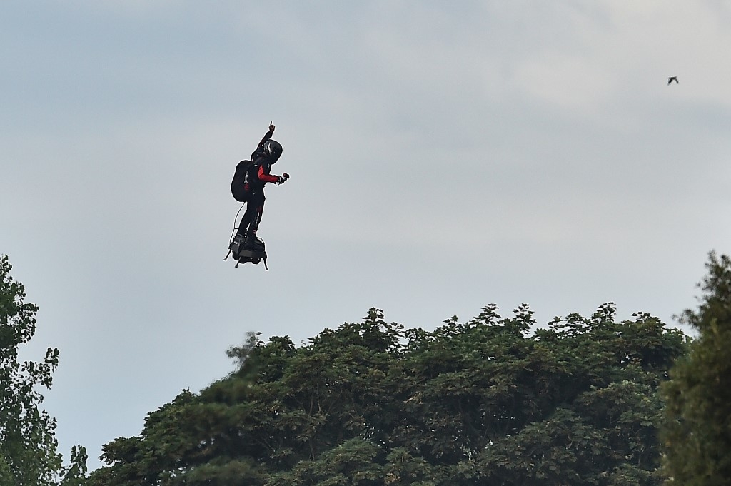 Flyboard Franky Zapata