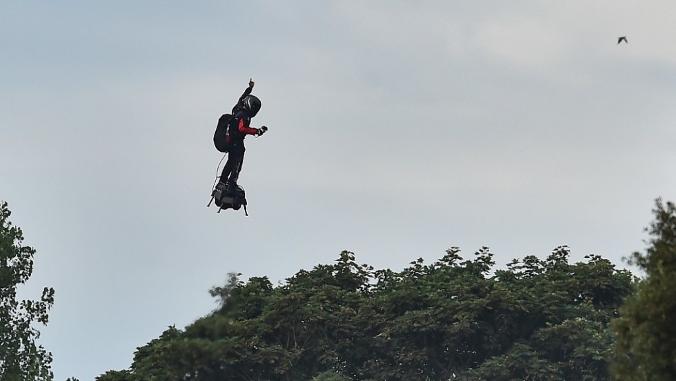 Flyboard Franky Zapata