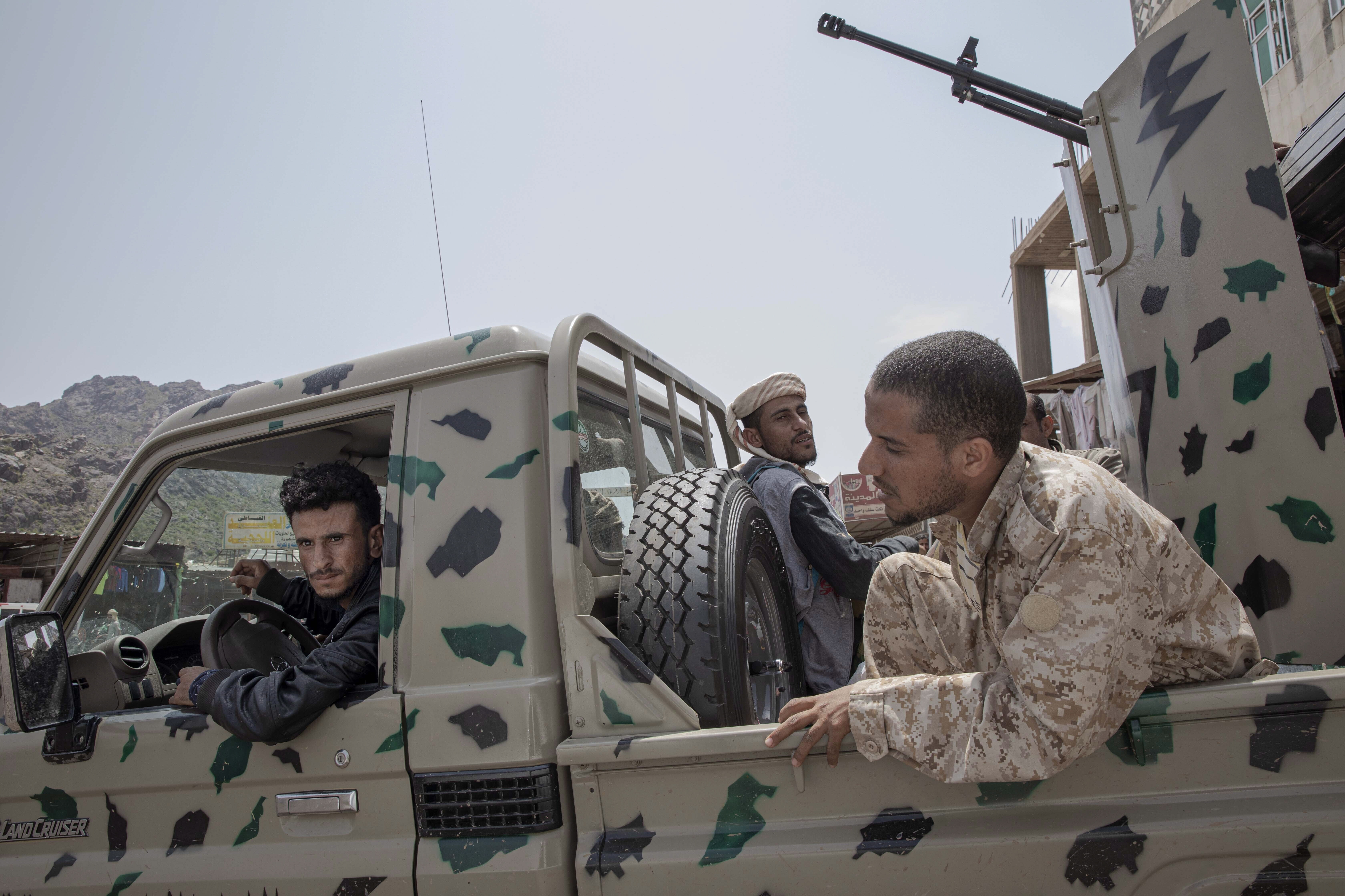 Combattants armés par l'Arabie saoudite au Yémen
