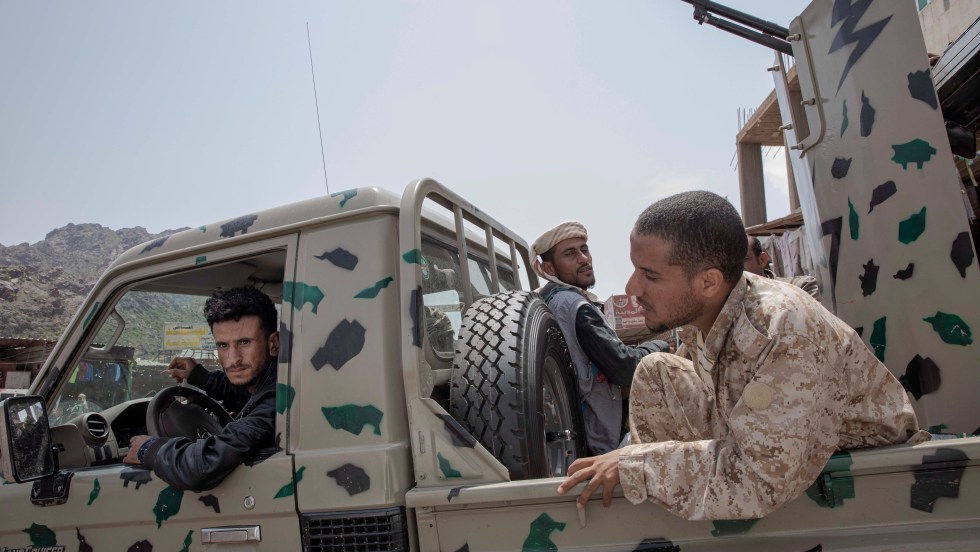 Combattants armés par l'Arabie saoudite au Yémen