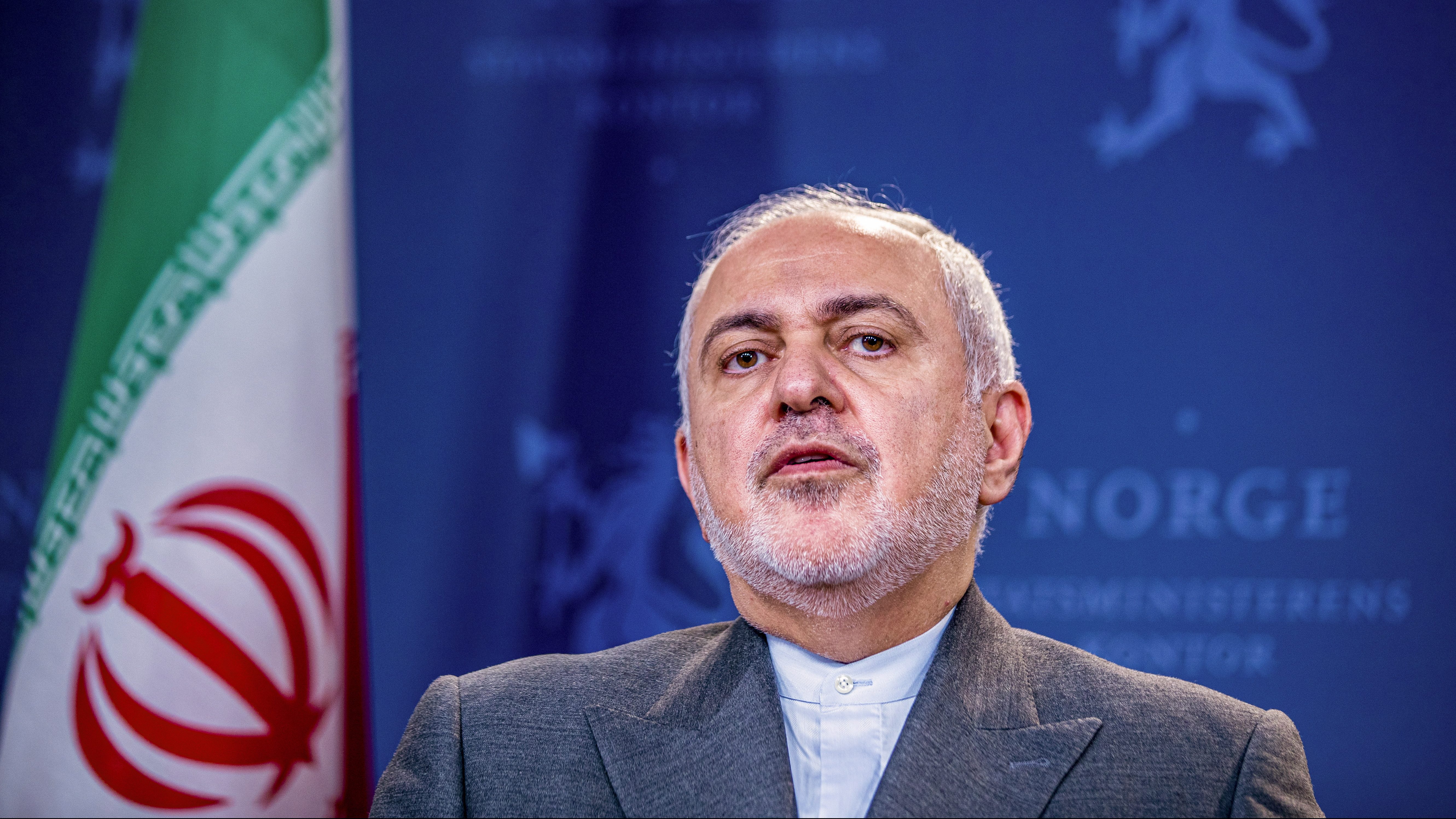 Iran Mohammad Javad Zarif est arrivé au G7