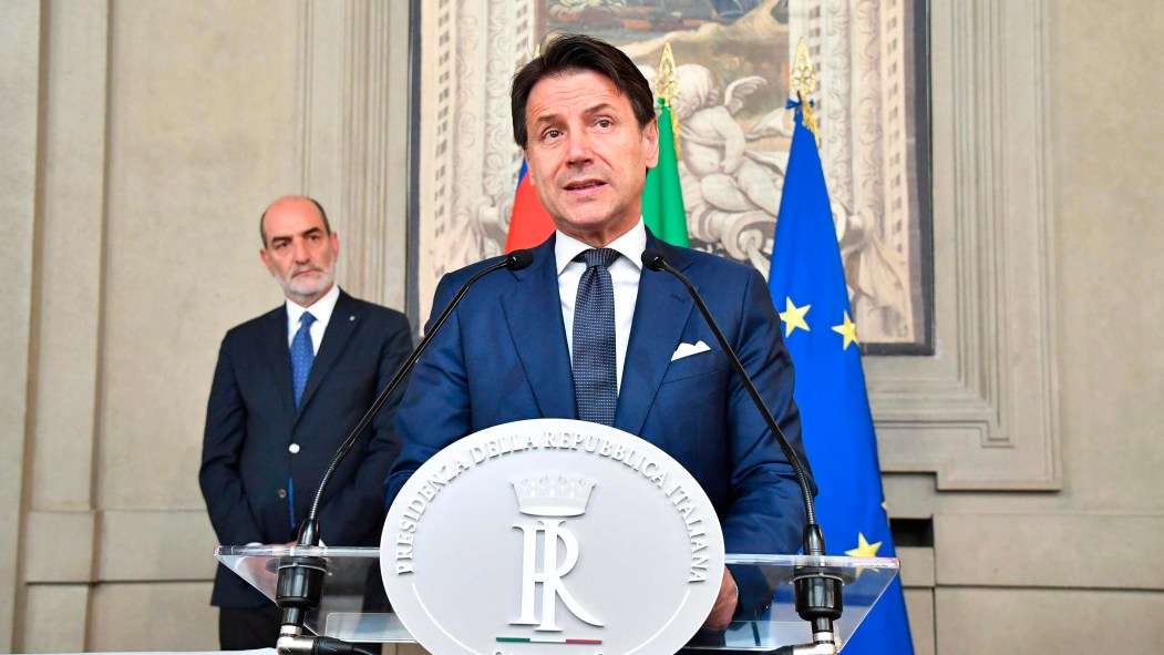 Nouveau gouvernement Conte en Italie