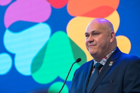 Le président fondateur de Fierté Montréal, Éric Pineault