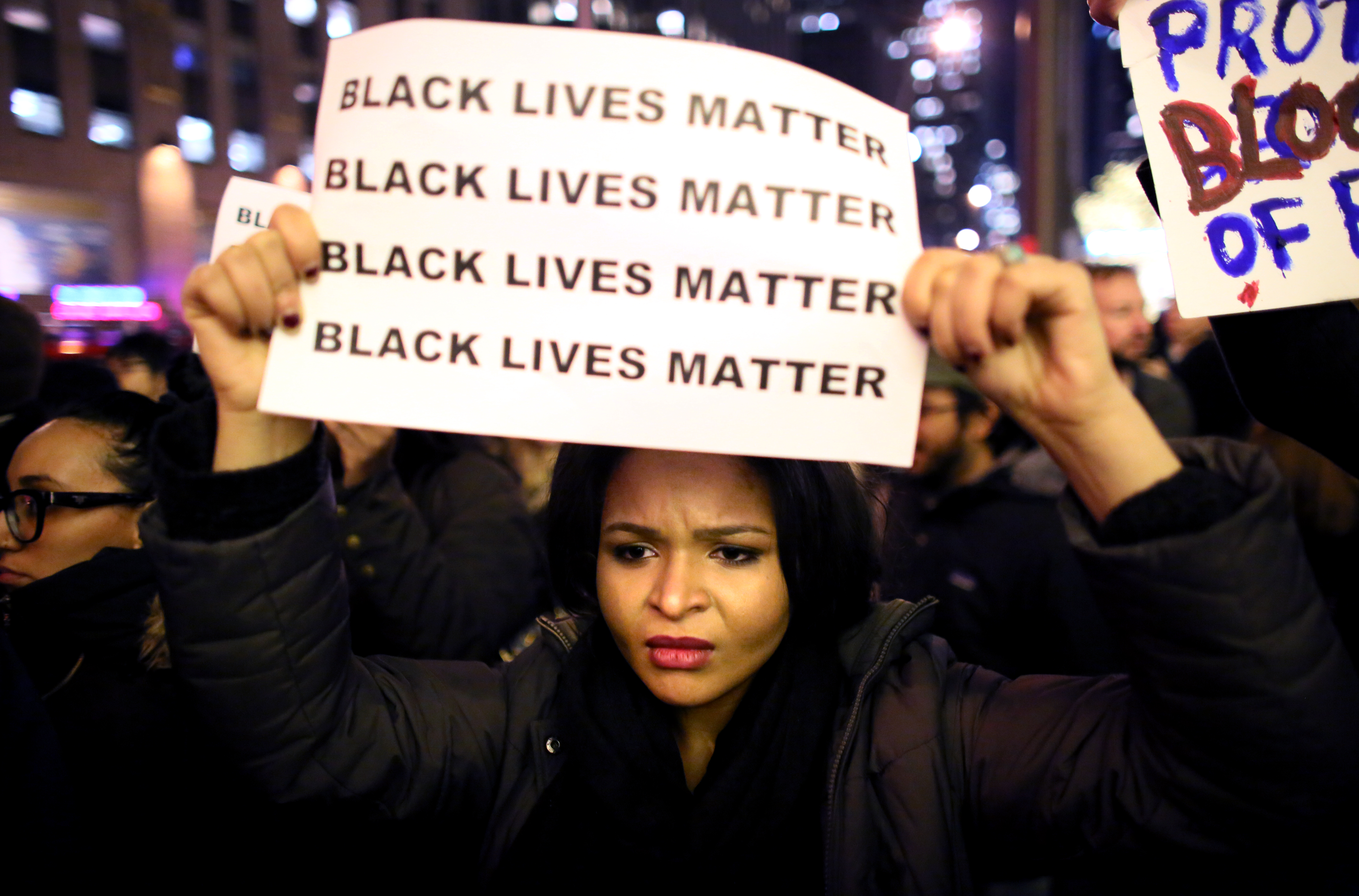 Manifestation suite au décès d'Eric Garner en 2014 à New York