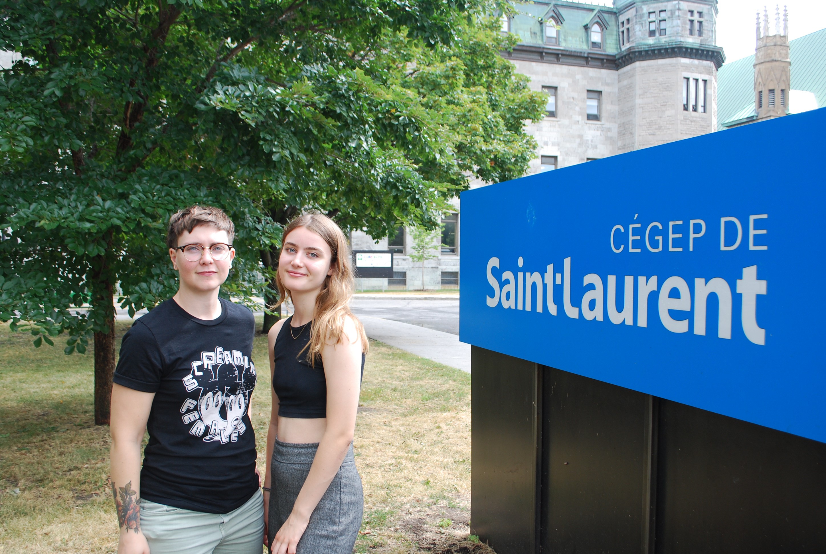 L'iintervenante en soutien psychosocial et l'étudiante