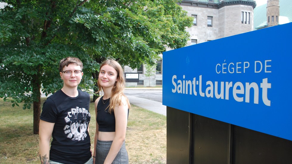 L'iintervenante en soutien psychosocial et l'étudiante