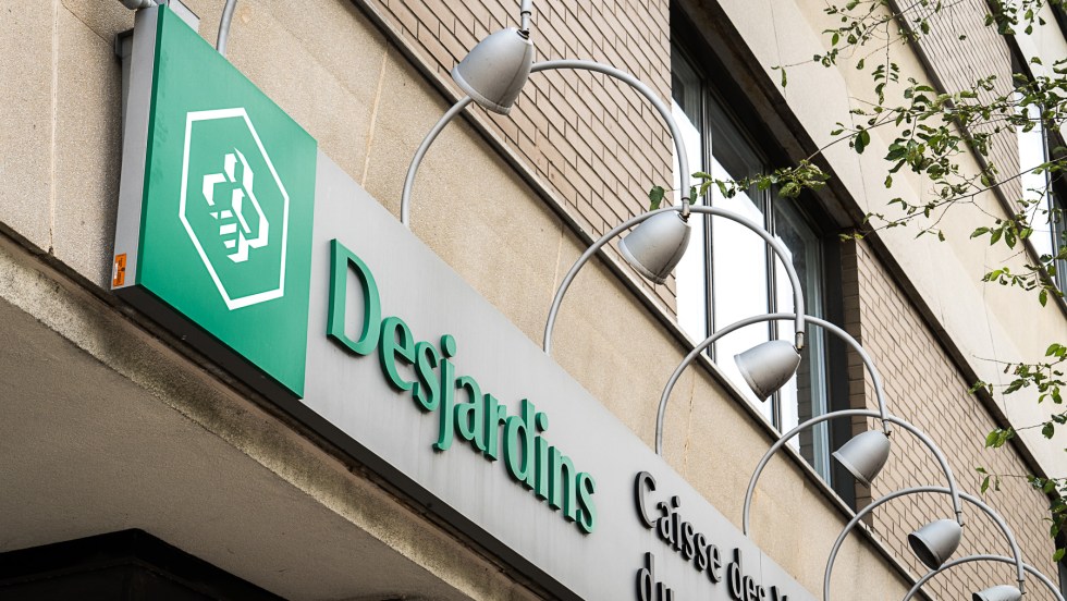 Une succursale de la Caisse populaire Desjardins
