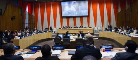 La salle du conseil de L'ECOSOC