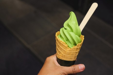 Glace au matcha