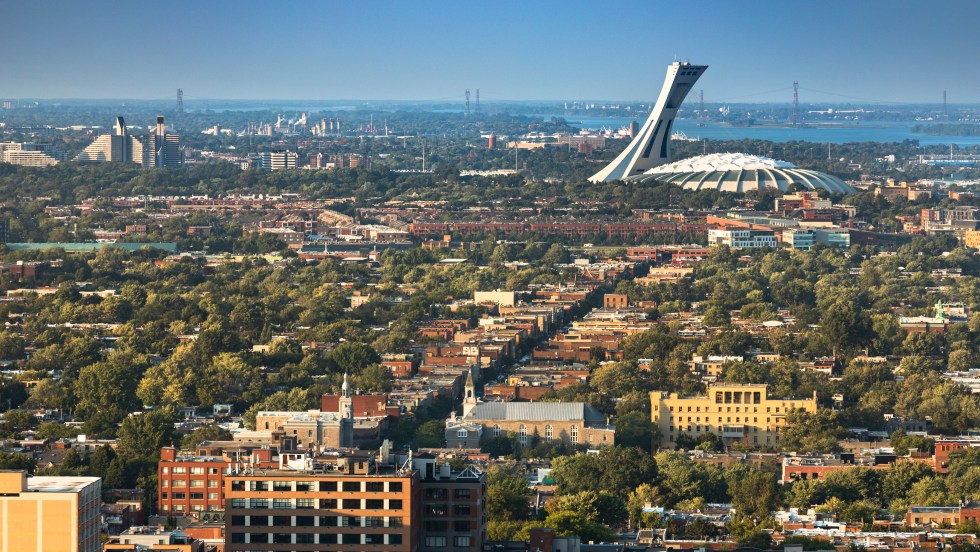 Parc olympique à Montréal génération z adapté classement villes