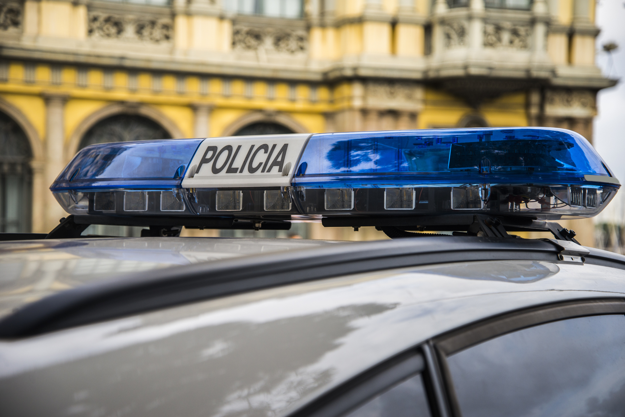voiture de police espagnole