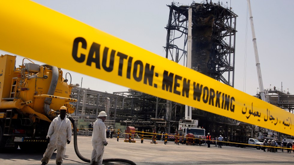 Arabie Saoudite: site pétrolier d'Aramco